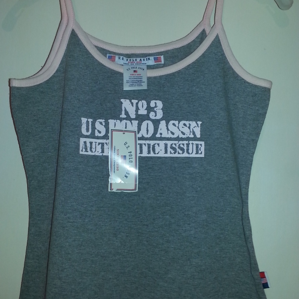 US POLO ASSN sleepwear Tank Top Cami Straps